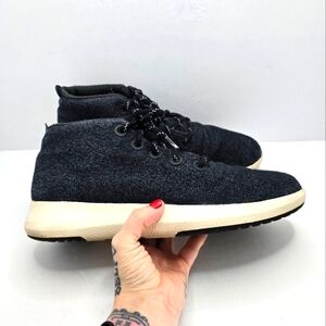 allbirds | wool runner-up mizzles dark gray hi-top running sneakers | MENS 12